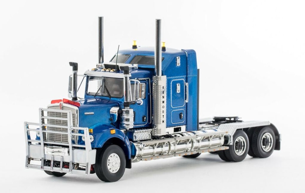 Kenworth c509 Drake metallic blue Z01498 Masstab 1/50 