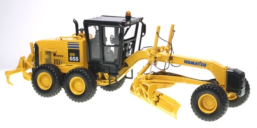 Komatsu GD655 Motorgrader First Gear 3062 Maßstab 1/50 