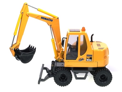 Komatsu PW 95 R Bagger Old Cars 62700 Masstab 1/35 