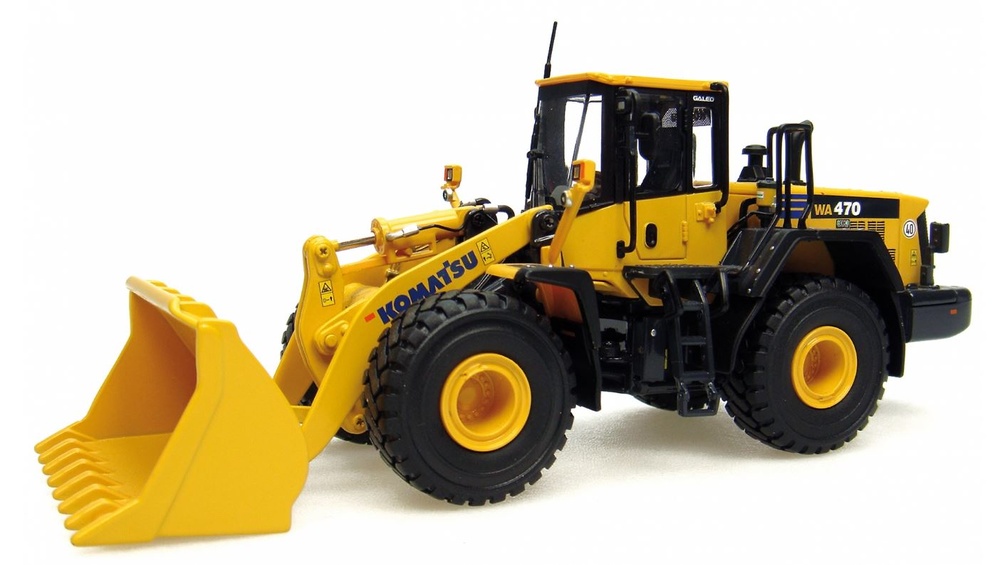 Komatsu WA 470 Radlader Universal Hobbies 8001 Masstab 1/50 