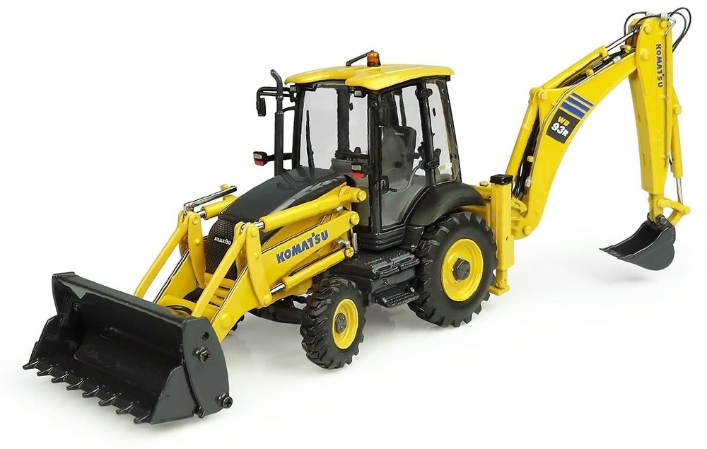 Komatsu WB93R-8 Baggerlader Universal Hobbies 8142 Masstab 1/50 