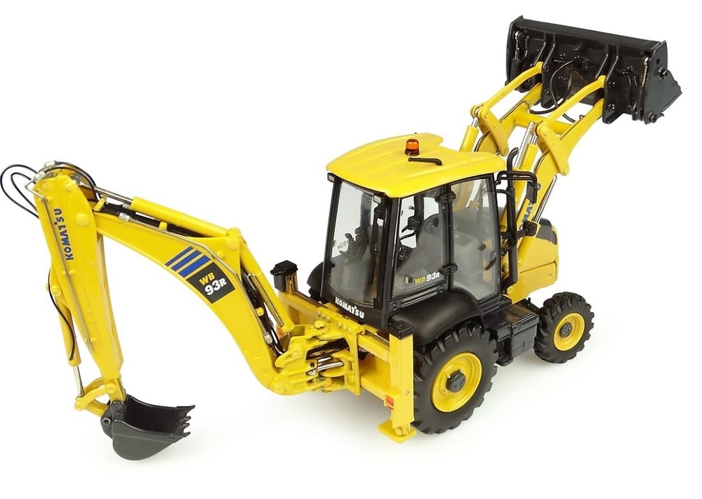 Komatsu WB93R-8 Baggerlader Universal Hobbies 8142 Masstab 1/50 