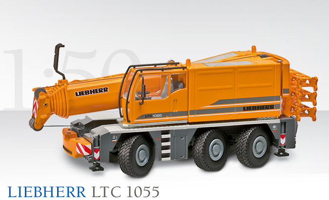 LIEBHERR LTC 1055 Grúa Autoprop. Conrad 1/50 