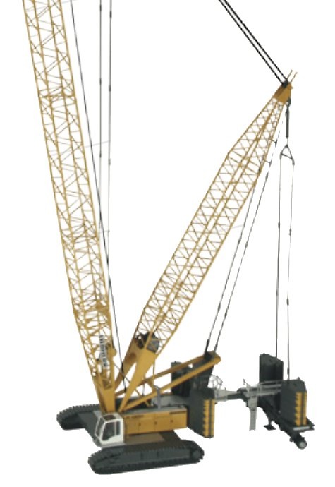 Liebherr LR1300 accesorio Derrick 1/50 NZG 