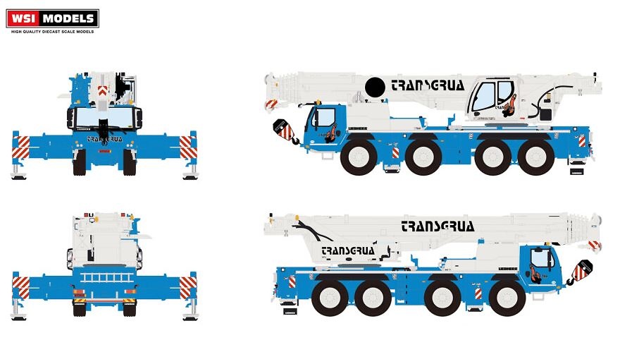 Liebherr LTM 1090-4.2 Transgrua WSI Models 2146 Maßstab 1/50 