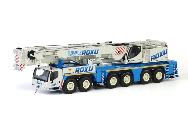 Liebherr LTM 1350-6.1 - Roxu - Wsi Models 01-1526 Maßstab 1/50 