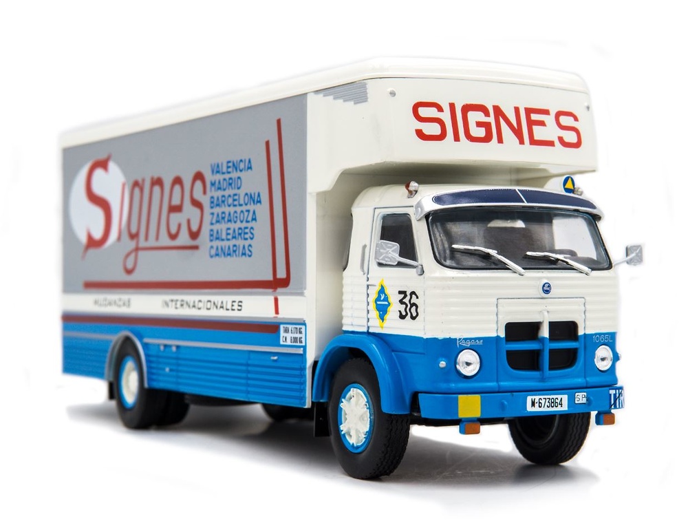 Lkw Pegaso 1065L Signes Sammlung Salvat Maßstab 1:43 