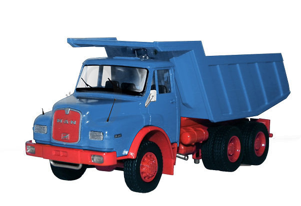 MAN CBE truck DHAK 26.240 with rock tipper, Conrad Modelle 1/50 1050/01 