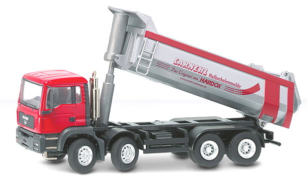 MAN TGA M4 Halbschalenmulde 4-achs Carnehl Conrad 1/50 