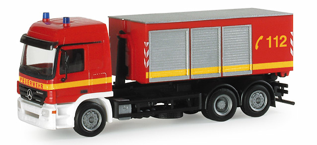 MB Actros L Abrollcontainer-LKW 