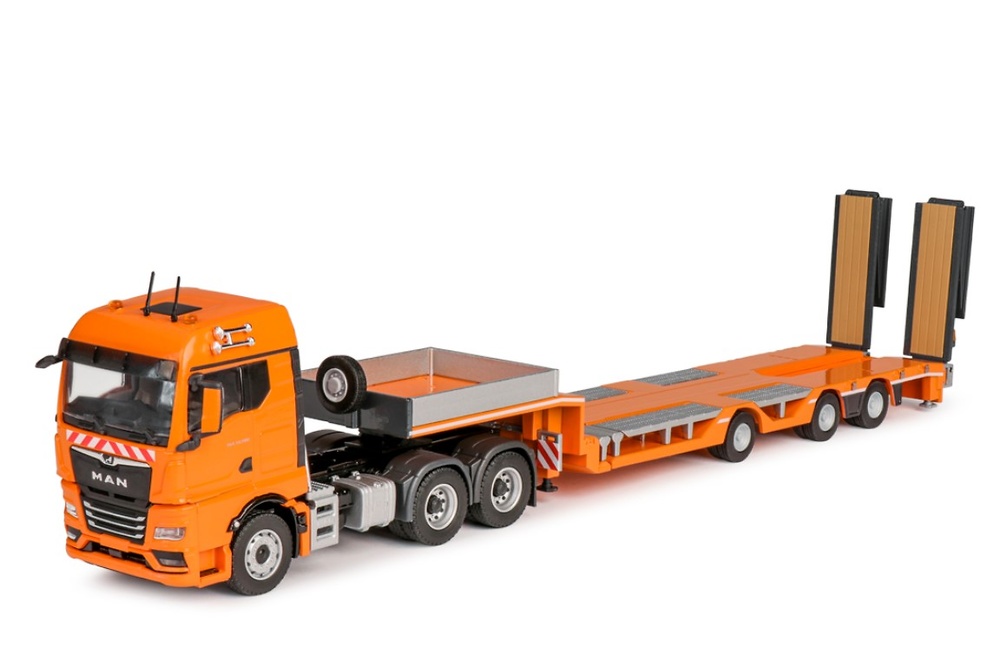 Man TGX GM + Goldhofer Tieflader Stepstar Conrad Modelle 80251-01 Masstab 1/50 