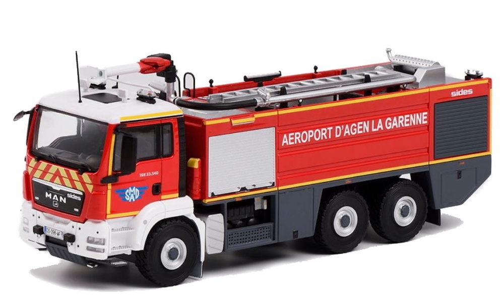 Man Tgs 33.540 Sherpa Flughafenfeuerwehr Eligor 115519 Masstab 1/43 