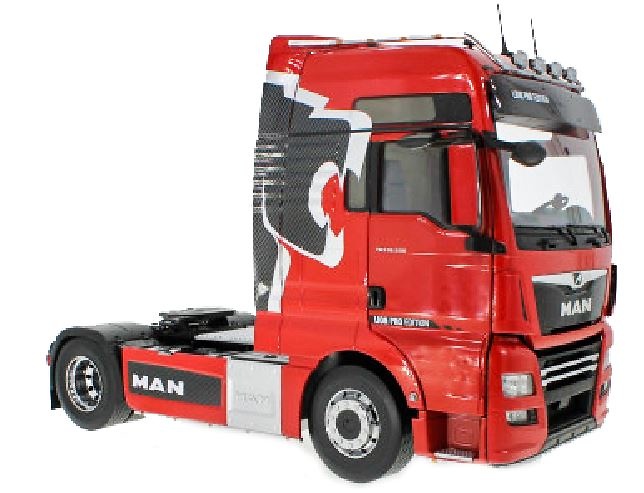 Man Tgx XXL Rojo Lion Pro Edition - Premium ClassiXXs PCL30202 - Masstab 1/18 