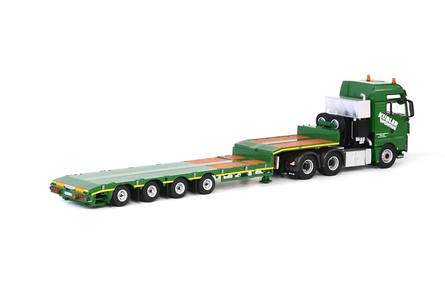 Man Tgx Xxl Broshuis Semittieflader Wsi Models 01-1521 Masstab 1/50 