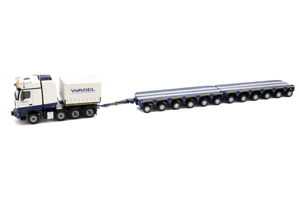 Mercedes Actros BigSpace + Ballastbox + Scheuerle Intercombi Wasel Imc Models 0140 