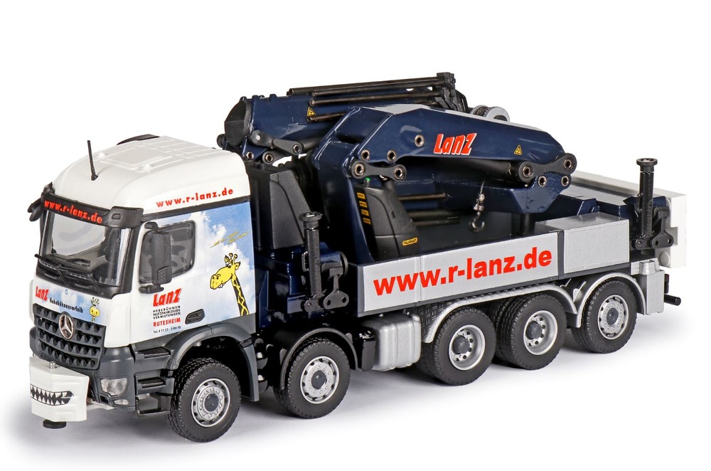 Mercedes Arocs mit Ladekran Palfinger PK 200002 Lanz Conrad Modelle 78224 Masstab 1/50 