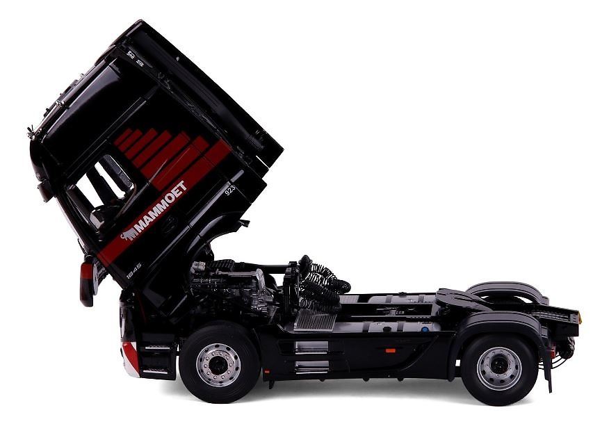 Mercedes-Benz Actros 4x2 Schwarz Mammoet Nzg Modelle 410317 Maßstab 1/18 