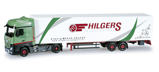 Mercedes-Benz Actros Bigspace Koffer-Sattelzug 