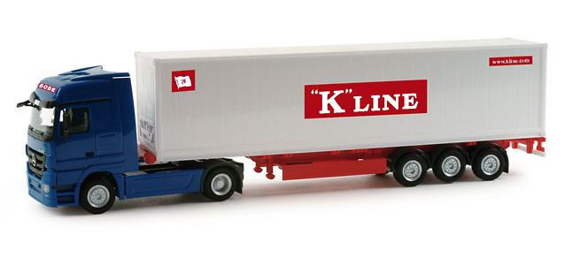 Mercedes-Benz Actros LH 08 Kühlkoffer-Sattelzug 