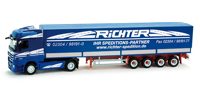 Mercedes-Benz Actros LH Planen-Sattelzug 