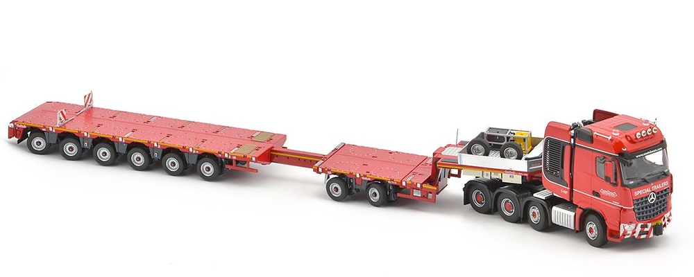 Mercedes Benz Arocs 8x4 - Nooteboom MCO-PX 2+6 axle Imc Models 1/50 