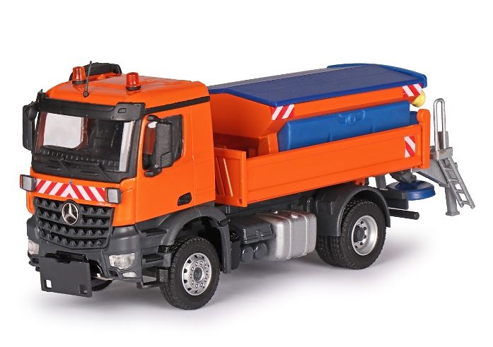 Mercedes-Benz Arocs Kipper mit Streuaufbau Conrad Modelle 78169 Masstab 1/50 