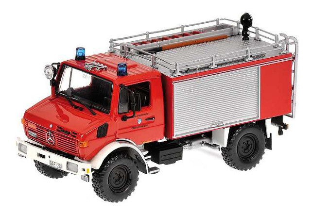 Mercedes Benz Unimog 1300 L Feuerwehr, Minichamps 1/43 