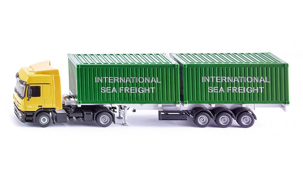 Mercedes LKW mit Container Siku 3921 Masstab 1/50 