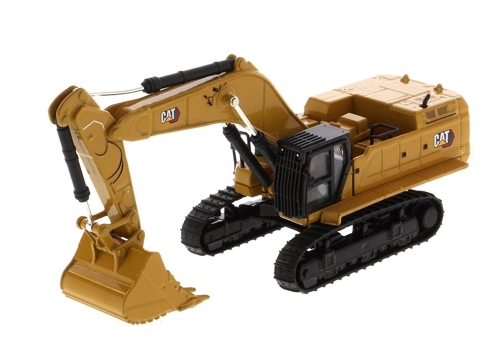 Miniatur-Bagger Caterpillar Cat 395 Diecast Masters 85687 im Maßstab 1:87 