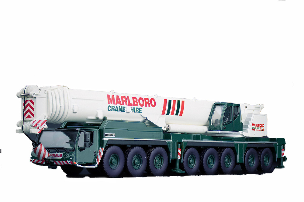 Mobilkran Liebherr LTM 1450-8.1 Marlboro Crane Hire Imc Models 0161 Masstab 1/87 