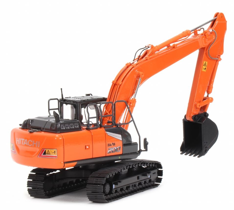 Modell Bagger Hitachi Zaxis 200 Tmcscalemodels Massab 1/50 