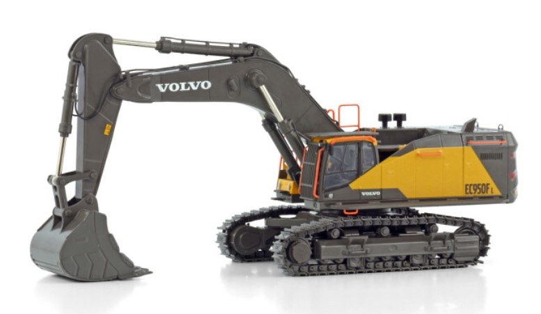 Modell Bagger Volvo EC950F Wsi Models 64-2010 Masstab 1/50 