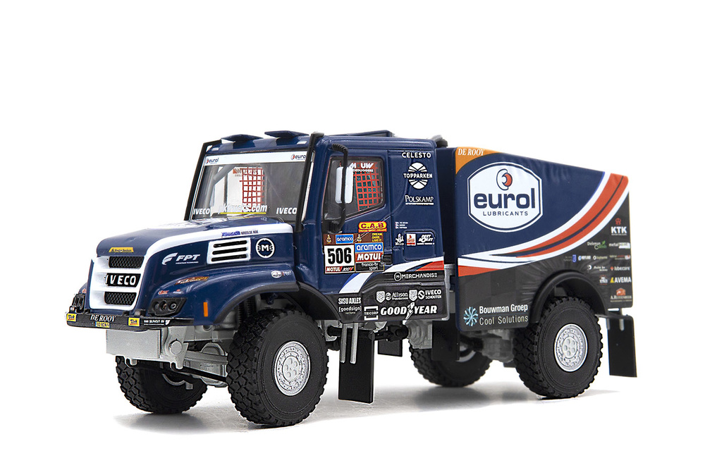 Modell Iveco Torpedo Rally 506 Eurol Team De Rooy Wsi Models 22-0003 Maßstab 1:50 