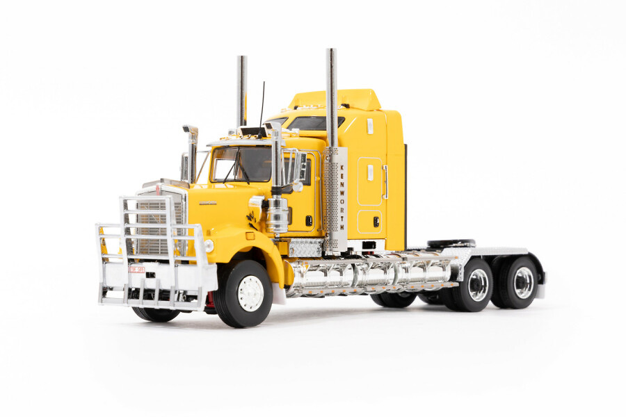 Modell Kenworth c509 sleeper yellow Drake 01583 Masstab 1/50 