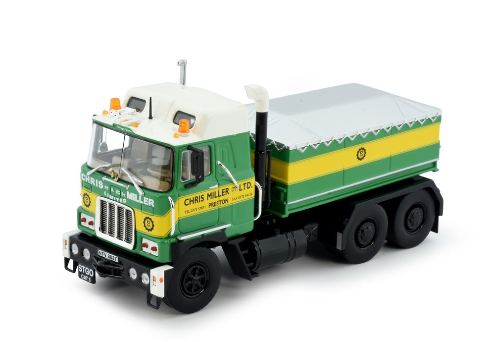 Modell Lkw Mack F886SX 6x4 Chris Miller Tekno 71593 