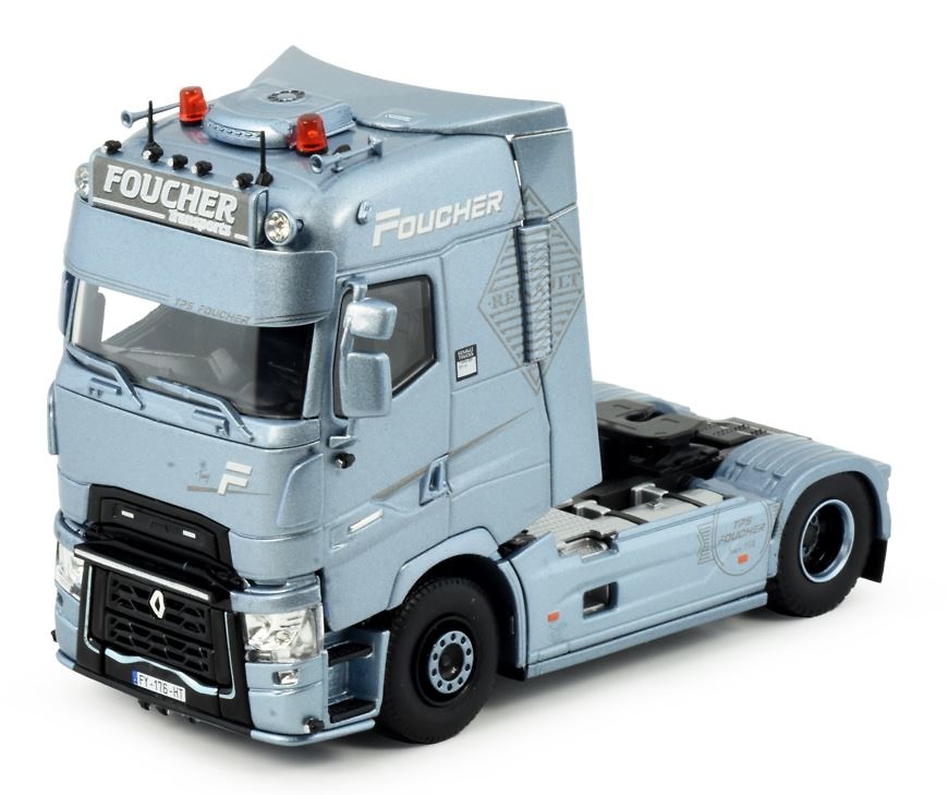 Modell Lkw Renault T High 4x2 + Foucher Tekno 82633 Masstab 1/50 