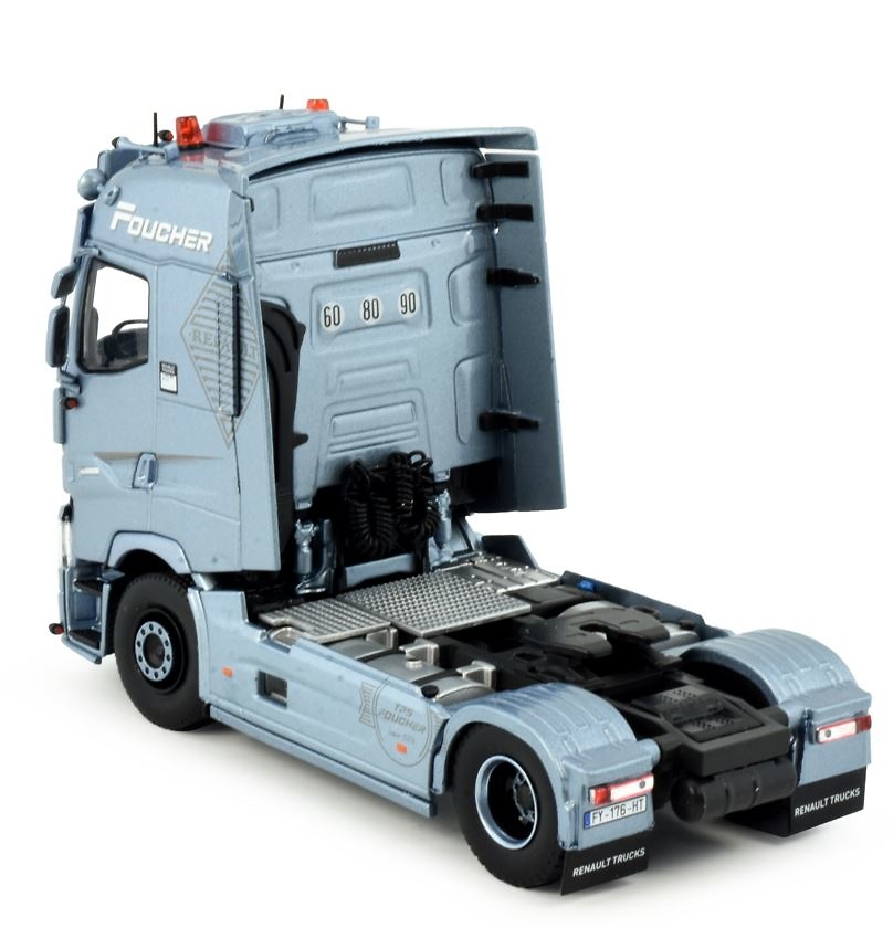 Modell Lkw Renault T High 4x2 + Foucher Tekno 82633 Masstab 1/50 