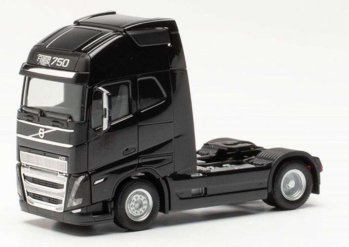 Modellfahrzeug Volvo FH 16 Globetrotter 2020 schwarz Herpa 313353-002 Maßstab 1/87 