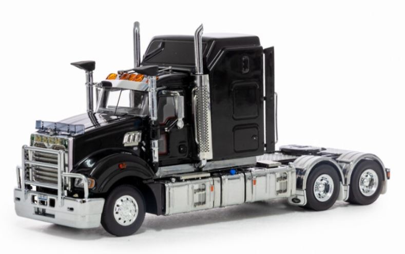 Modell Mack Superliner Late Edition schwarz Drake Wsi Z01516 Maßstab 1:50 