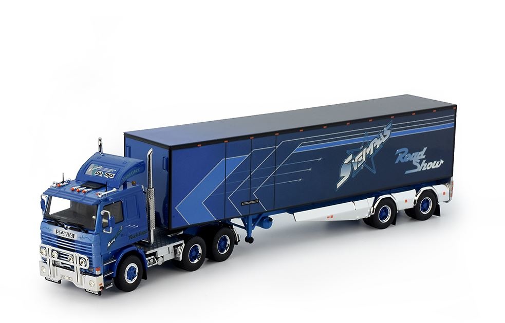 Modell Scania 2-serie Svempas Star-Truck Tekno 74202 Masstab 1/50 