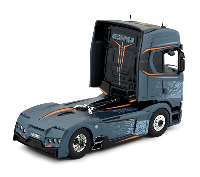 Modell Scania Next Gen 770S-v8 Highline Frostfire Tekno 80732 Masstab 1/50 