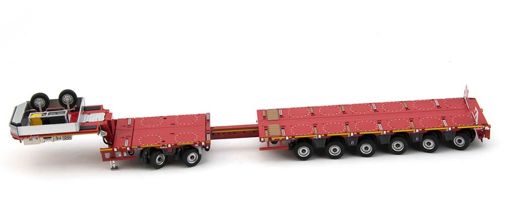 Nooteboom Ballasttrailer 6-ejes + contenedor Imc Models 1/50 