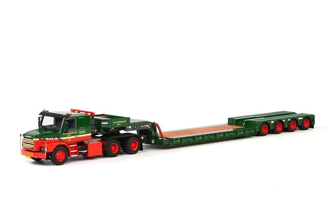 Nooteboom OSDS-58-04V + Scania T113/T143 Torpedo 6x4 Wsi Models Masstab 1/50 