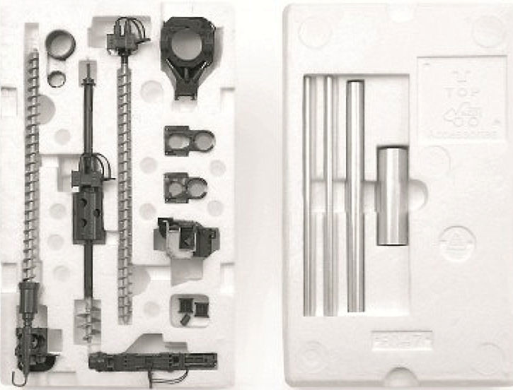 AccesorioRamm- und Bohrgerät LRB 255 Zubehörset, NZG 6881 masstab 1/50 