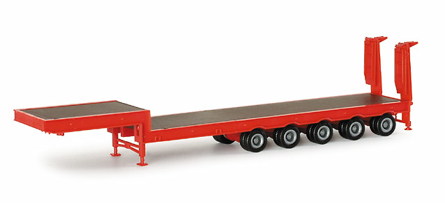 Remolque Plataforma Baja 5 ejes Herpa 1/87 