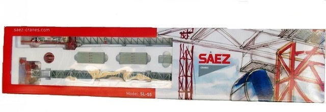 SAEZ 55 TL Grua Torre Ros agritec 1/87 80100 