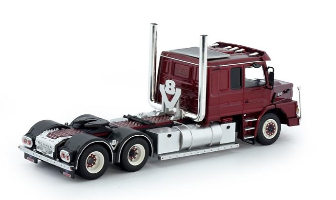 Scania 2-serie Torpedo - Metallinkierratys Tekno 75320 Masstab 1/50 