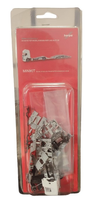 Scania CR20 Niederdach LKW-Transporter-Hängerzug Herpa Minikit 47-013628 Maßstab 1/87 