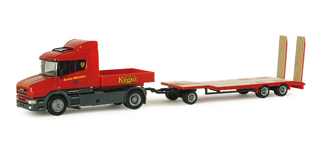 Scania Hauber Zugmaschine mit TU3 Anhänger 