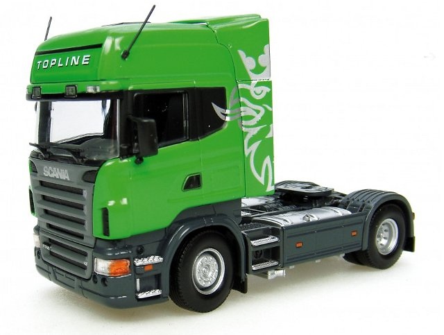 Scania R 580 TopLine - Green 1/50 Universal Hobbies 